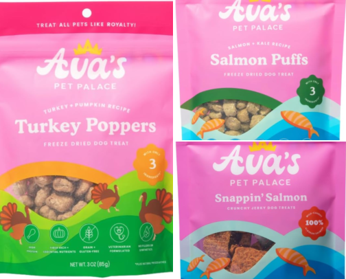 Dog Approved Dog Treat and Dog Food cover photo collage