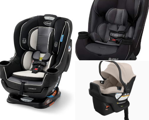 Car Seats & Boosters: Safe Rides for Every Stage cover photo collage