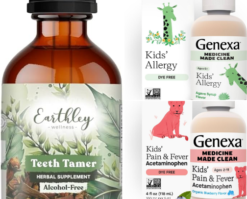 Crunchy Mama Medicine Cabinet Must-Haves | Safe Baby & Toddler Remedies cover photo collage