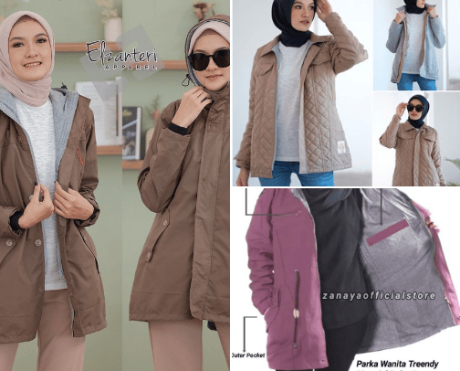 Women's Jacket cover photo collage