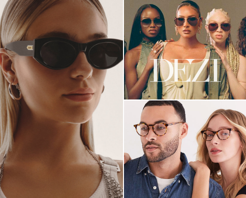 Sunglasses cover photo collage
