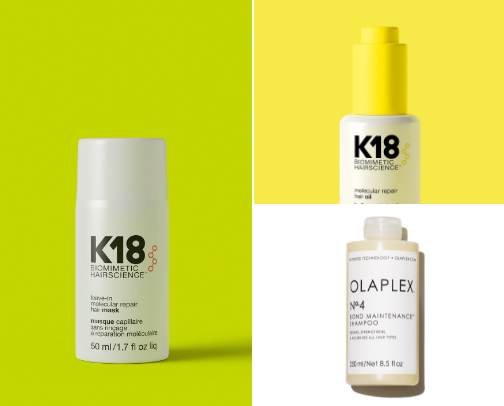 GOLDEN hair products from your hairapist! cover photo collage