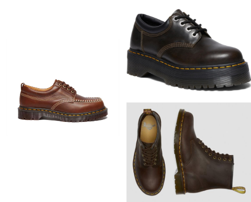 Beautiful Dr.Martens shoes and boots for fall (my top 5) cover photo collage