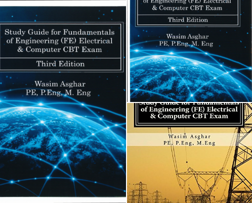 Free PDF - Study Guide for Fundamentals of Engineering (FE) Electrical & Computer CBT Exam: Practice over 700 solved problems with detailed solutions based on NCEES FE Reference Handbook Version 10.0.1 focused study bundle cover photo collage