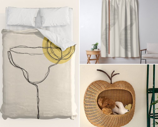 HOME DECOR PIECES I WOULD LOVE AS COZY MINIMALIST--not everyone is colorful maximalist cover photo collage
