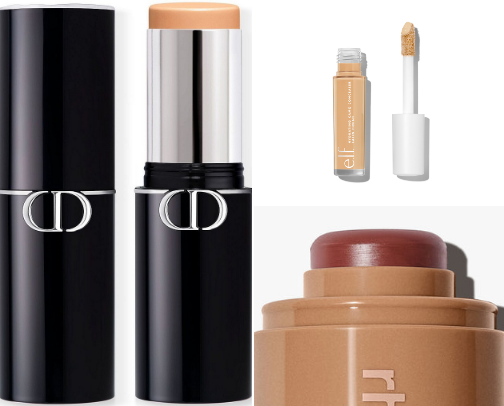 makeup routine 🩰 cover photo collage