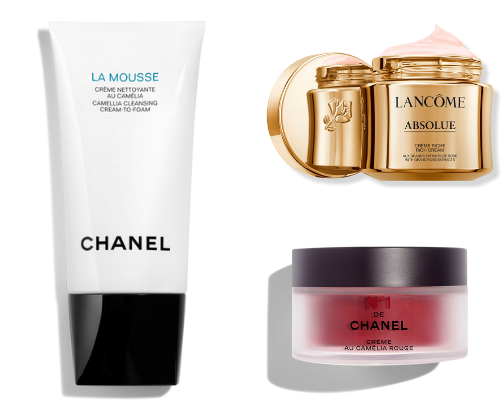 Skincare wanita cover photo collage