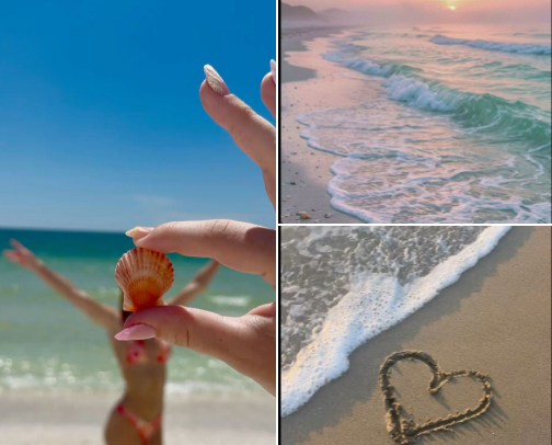 ☀️🐬🌺Summer Glow Up 🌺🐬☀️ cover photo collage
