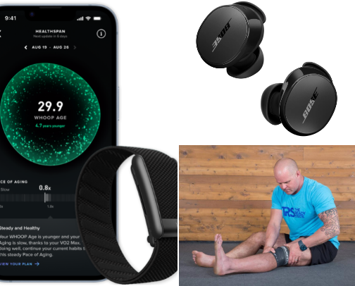 Fitness journey recs cover photo collage