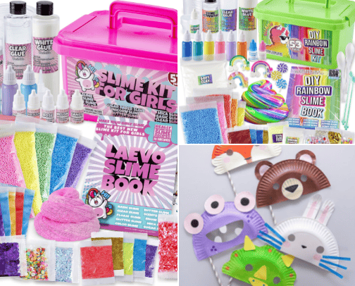 Favorite art supplies for kids cover photo collage