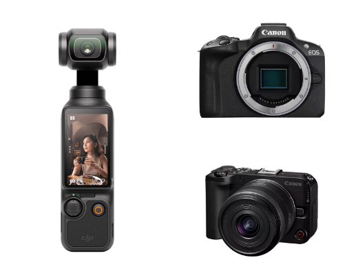 content creators must haves cover photo collage