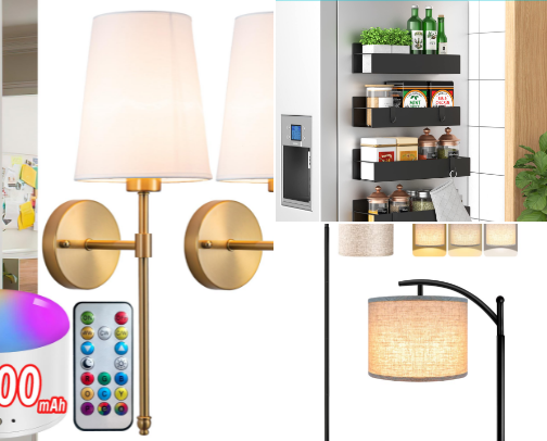Home decor cover photo collage