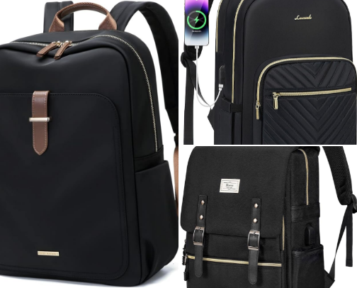 Cool backpacks for independent women cover photo collage