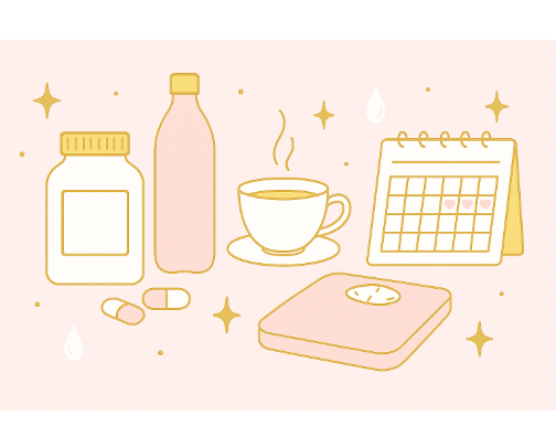 PCOS Relief: What Actually Works cover photo collage