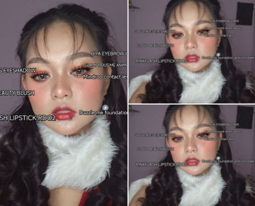 MAKE UP TESTED PRODUCTS cover photo collage