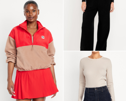 🤎 Mom on a Budget: Cozy Old Navy Outfit cover photo collage