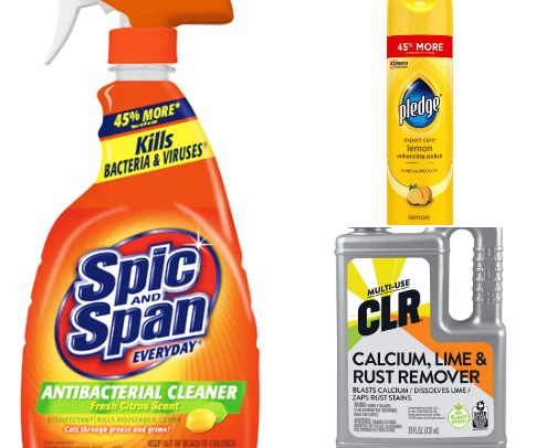 Cleaning Products cover photo collage