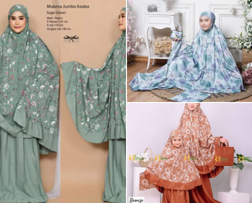 Mukena viral menuju ramadhan yang wajib dimiliki cover photo collage