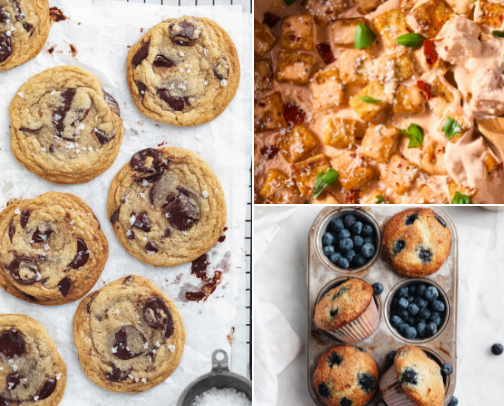 Recipes (veggie friendly) | cover photo collage