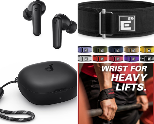 Gym Gear cover photo collage