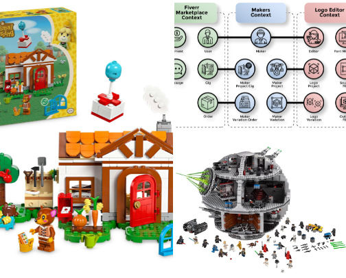 Lego cover photo collage