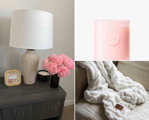 Aesthetic bedroom favorites 🧸🥥 cover photo collage