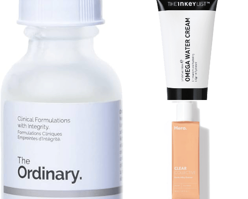 skincare. cover photo collage
