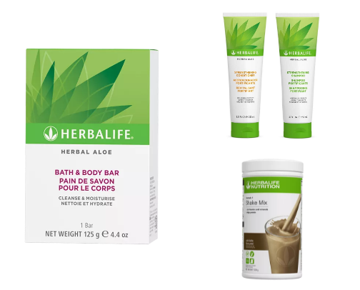 Your Herbalife products🌿 cover photo collage
