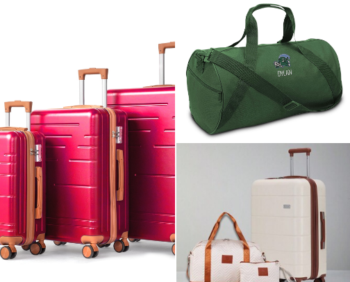 Luggage Bag cover photo collage