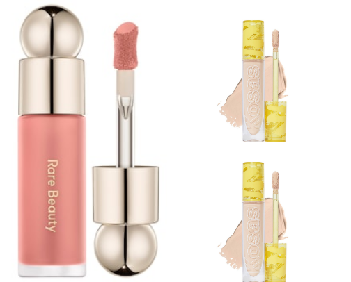 5 minute Glowy Make-up Routine cover photo collage