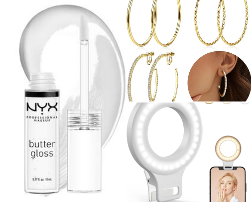 Golden Hour Edition Glam Under $25 cover photo collage