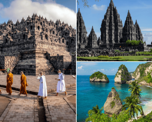 In Indonesian cover photo collage
