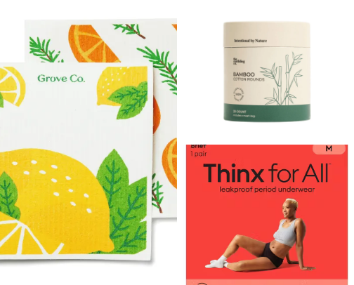 Money saving, sustainable items! cover photo collage