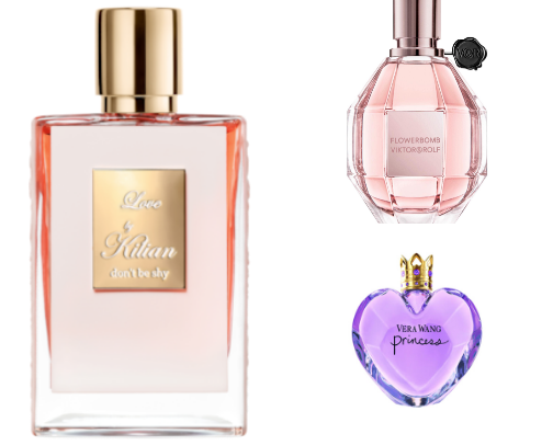 My favourite fragrances cover photo collage