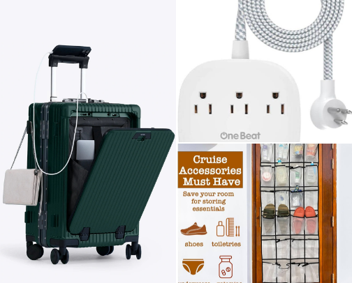 Cruise Essentials That Upgrade Your Entire Cruise. cover photo collage