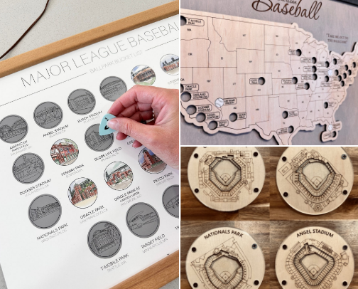 For the Baseball Lover in Your Life cover photo collage