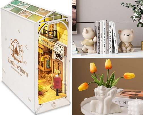 📚✨ Bookshelf Trinkets Recommendations cover photo collage