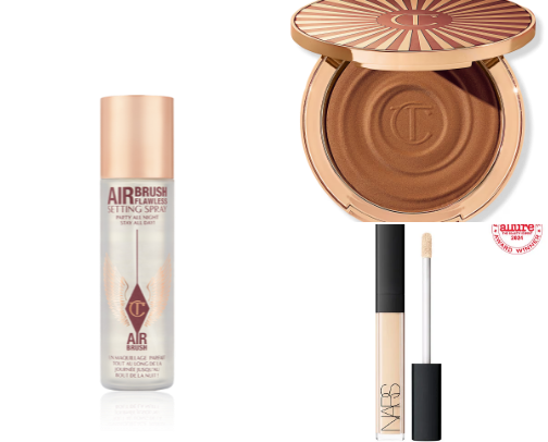 Holy grail makeup products!! cover photo collage
