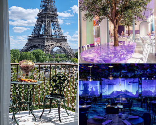 Best vacation ever in Paris 🗼🌹🥖🍷🇫🇷 cover photo collage