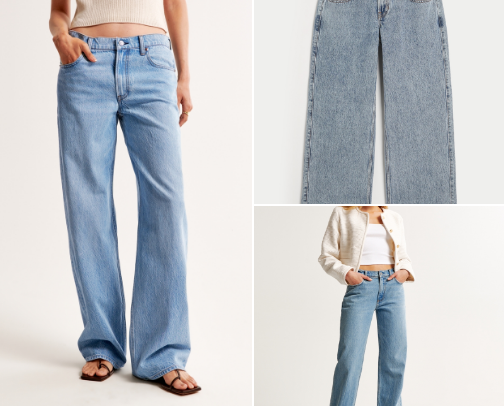 Low rise Jeans that LOOK good in the front AND the back! cover photo collage