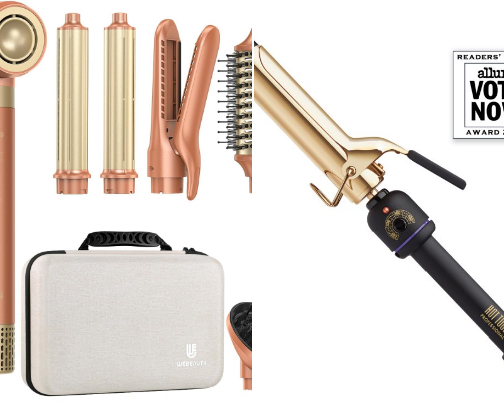 Hair products cover photo collage