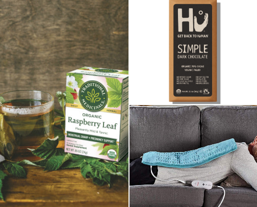 PMS Must-Haves: Comfort, Care & Calm cover photo collage
