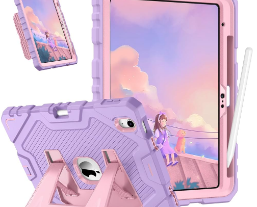 Fintie Kids Friendly Case untuk iPad 11" (2025) & 10.9" (2022) cover photo collage