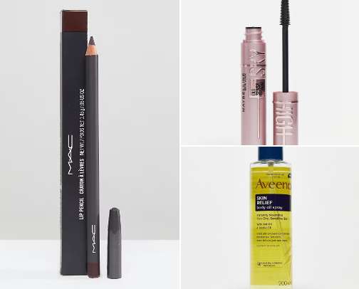 My go to make up Items cover photo collage