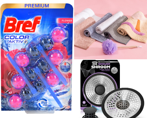 must-have products for your bathroom cover photo collage