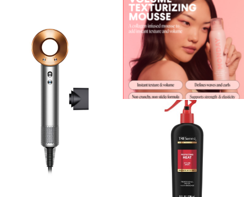Beauty Essentials cover photo collage