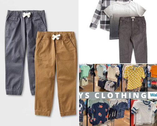 Trendy Toddler Boy outfits under 30 dollars cover photo collage