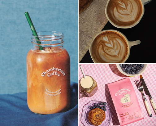 Starbucks at home cover photo collage