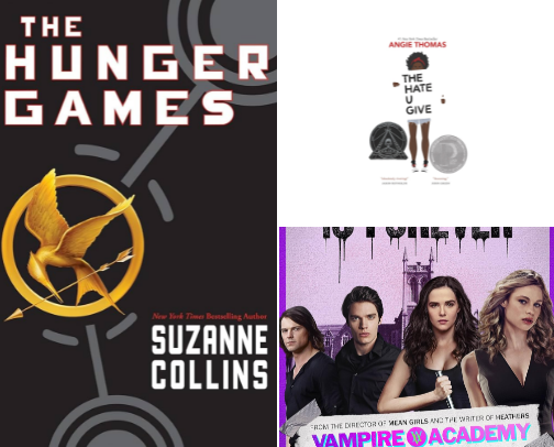 Books that were made into your famous movies cover photo collage