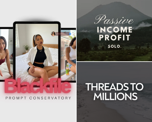 AI Courses, Prompt Banks & Digital Products to Learn AI cover photo collage